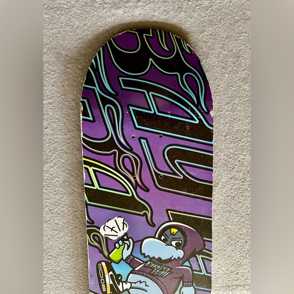 Tampa Bay Rays Skateboard Deck Raymond Mascot Bally Sports 31x7.75” Rare MLB - Picture 3 of 10